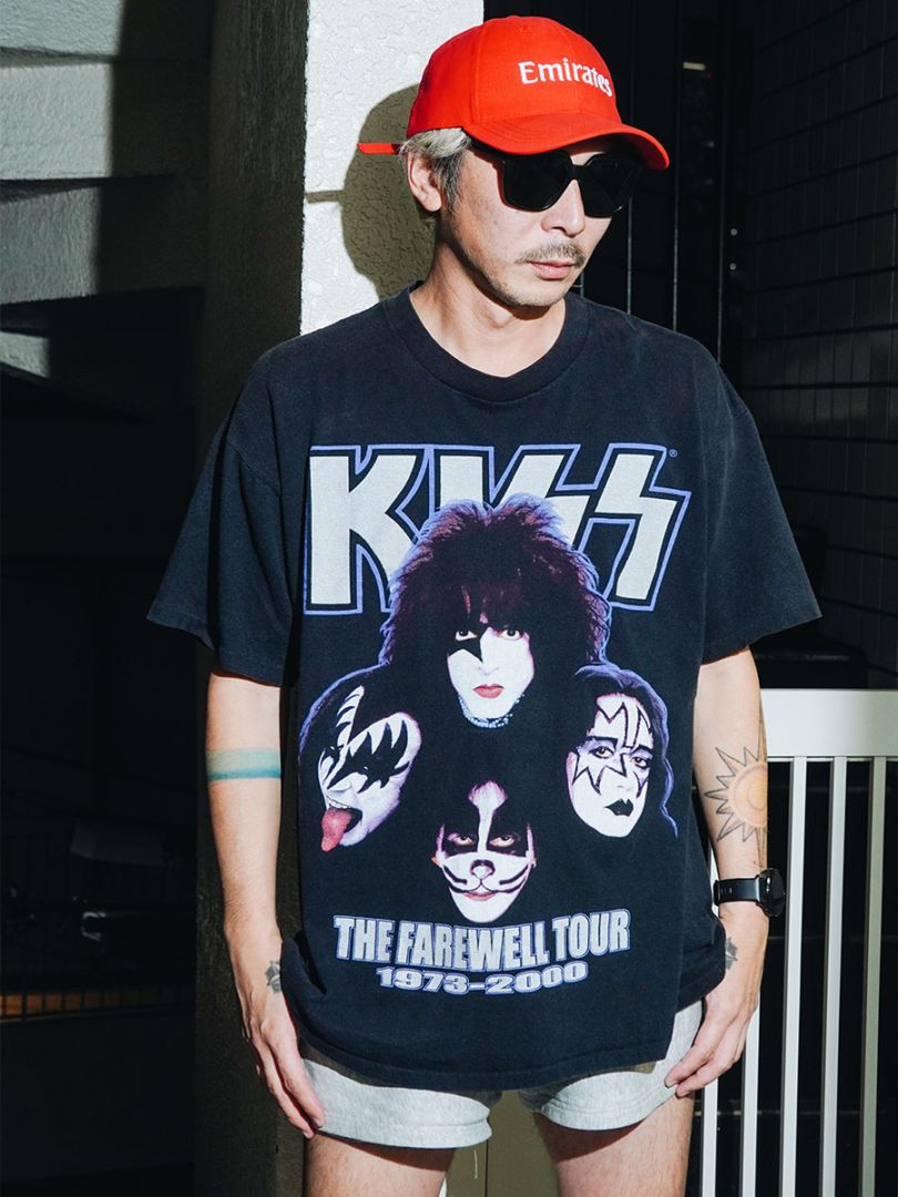 00's AllSport ''KISS'' 1973-2000 フォトプリント Tシャツ 表記(XL