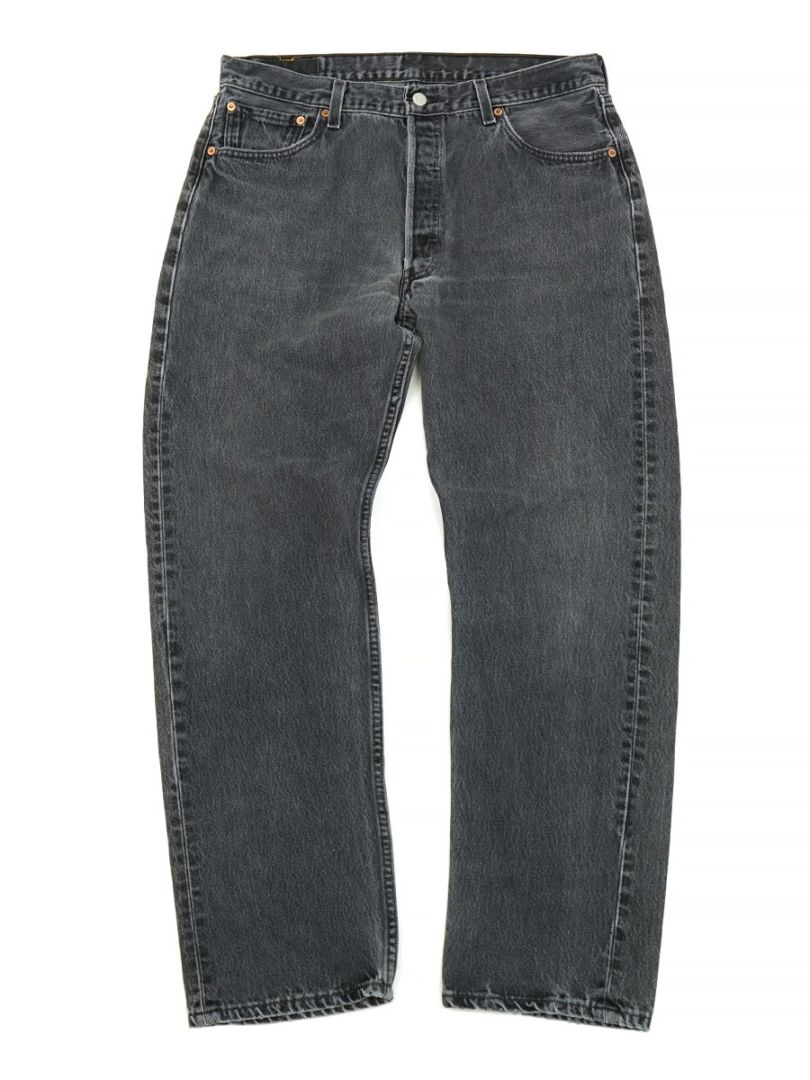 90's LEVI'S 501 ブラックデニムパンツ 表記(W36 L32) USA製