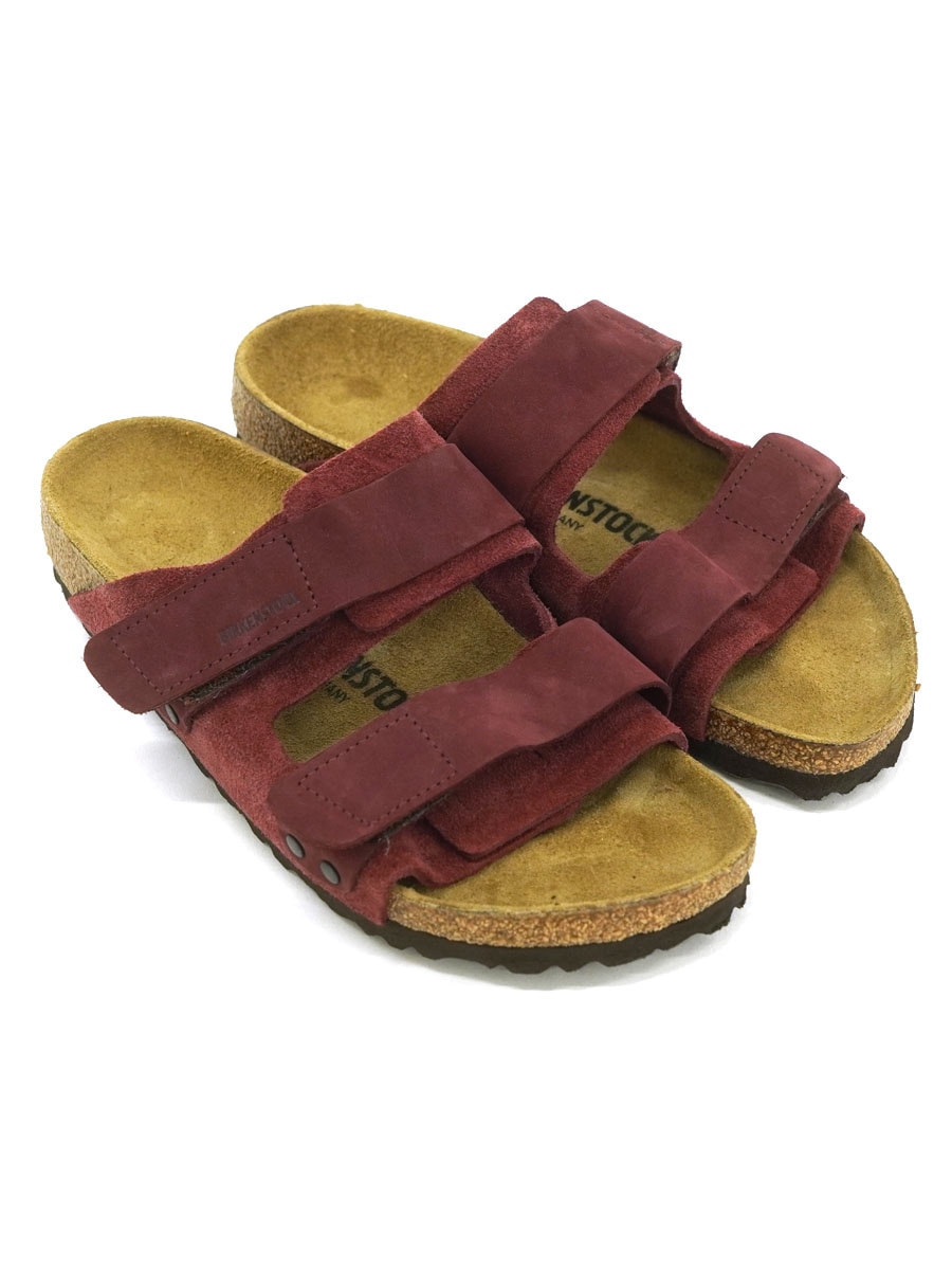 BIRKENSTOCK UJI スエード×ヌバック サンダル 表記(38)