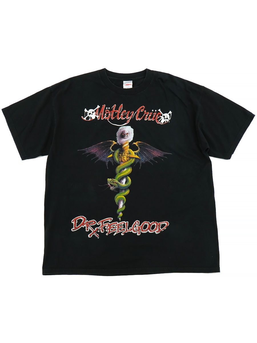 00's TENNESSEE RIVER ''MOTLEY CRUE DR. FEELGOOD'' 両面プリント T