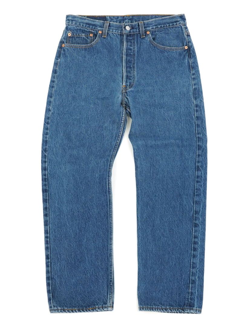 90's LEVI'S 501 デニムパンツ Rマークのみ赤タブ 表記(W35 L31) USA製
