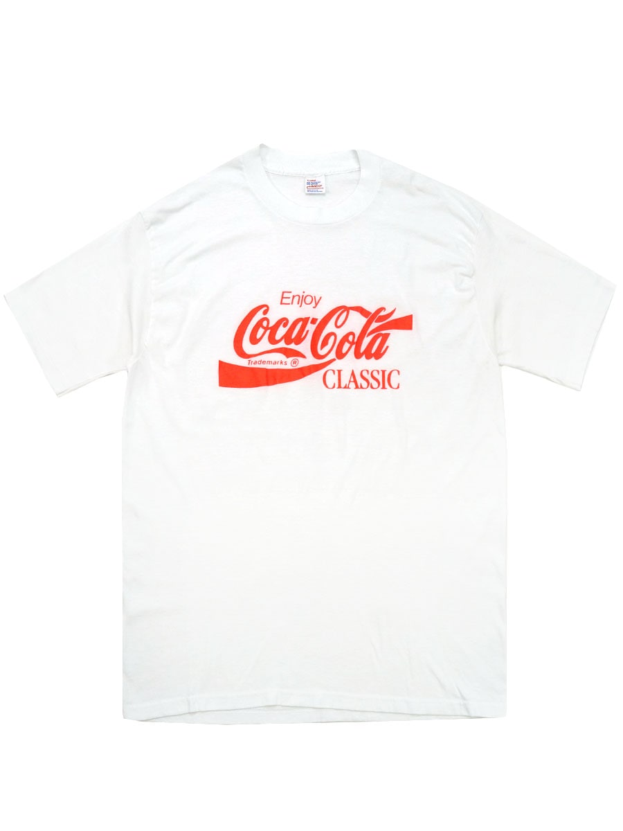 90's HANCO ''コカ・コーラ'' 企業物 プリントTシャツ 表記(XL) USA製