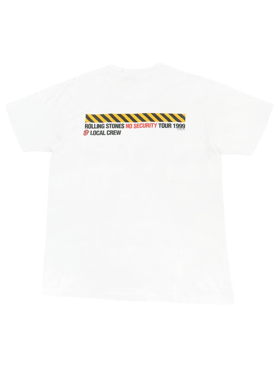 90's～ anvil ''ROLLING STONES NO SECURITY TOUR 1999 LOCAL CREW'' T