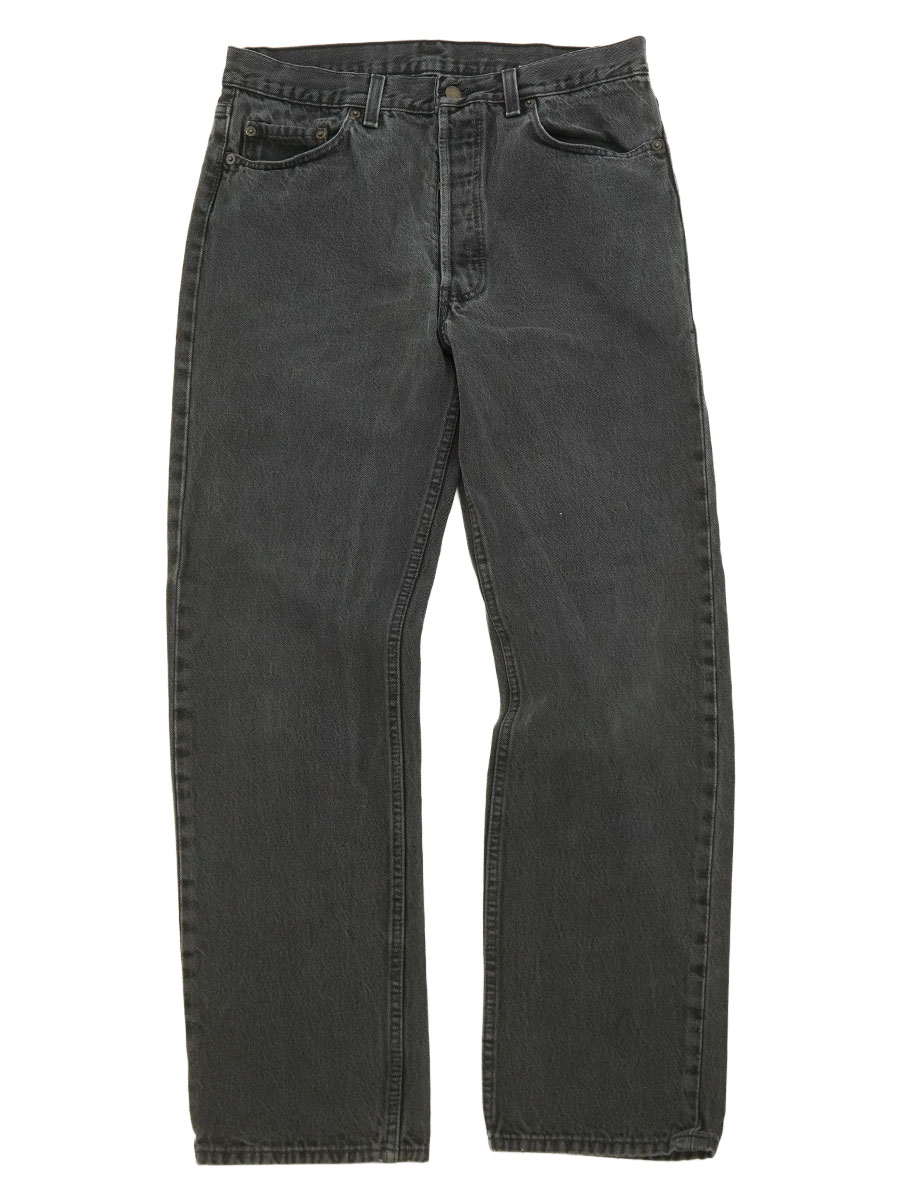 90's LEVI'S 501 ブラックデニムパンツ 表記(W34 L30) USA製