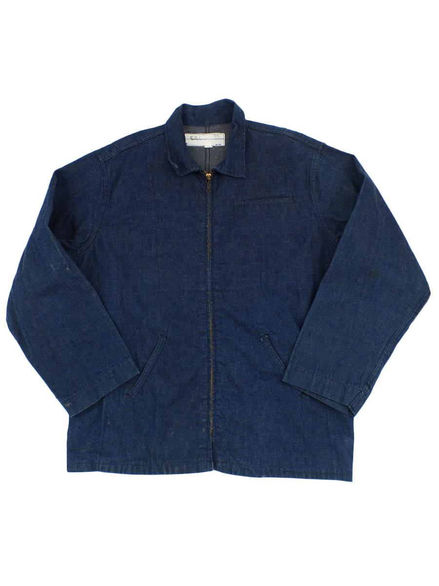 60's M. Setlow & Son Inc. フルジップ デニムジャケット 表記(L)