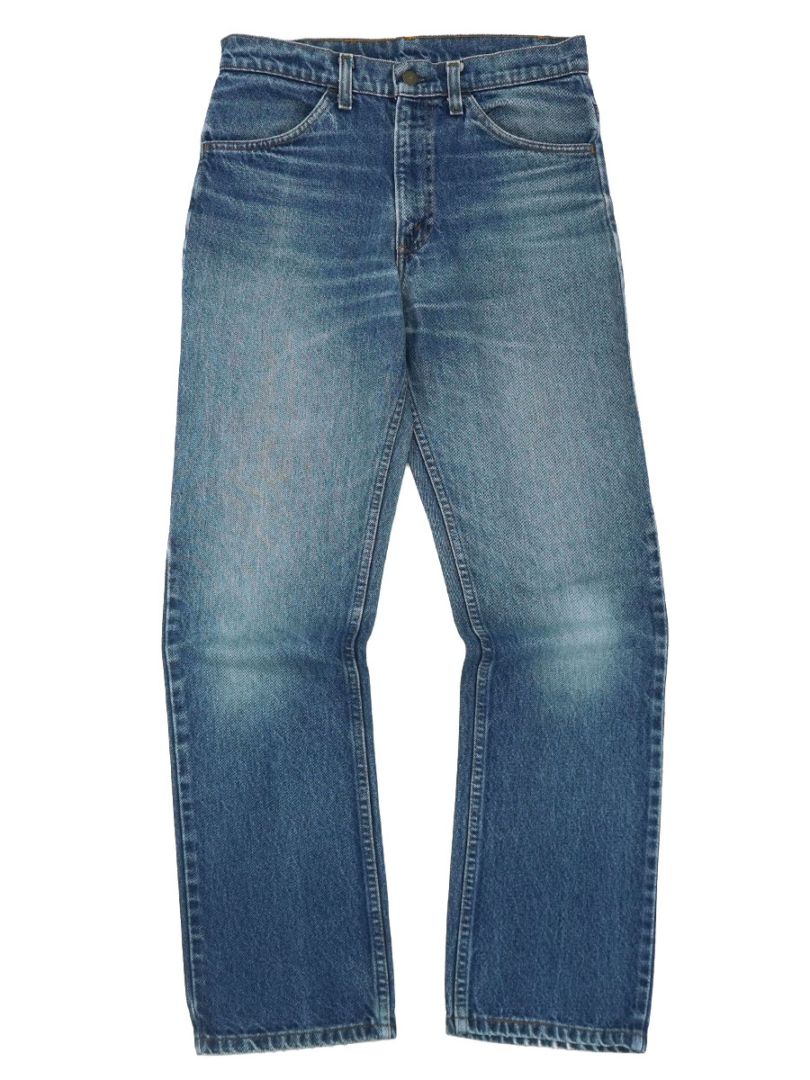 80's LEVI'S 519-0217 ヒゲ 美ブルー デニムパンツ 表記(W31 L32)