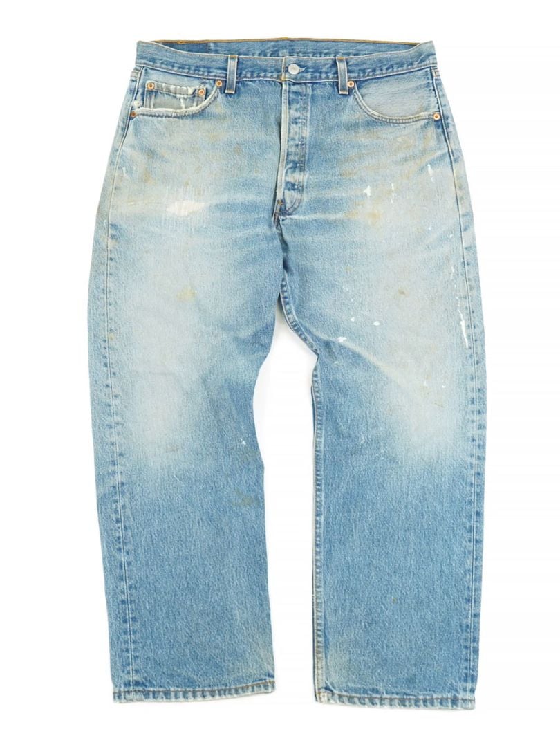 00's LEVI'S 501 味ありリペア デニムパンツ 表記(W38 L30) USA製
