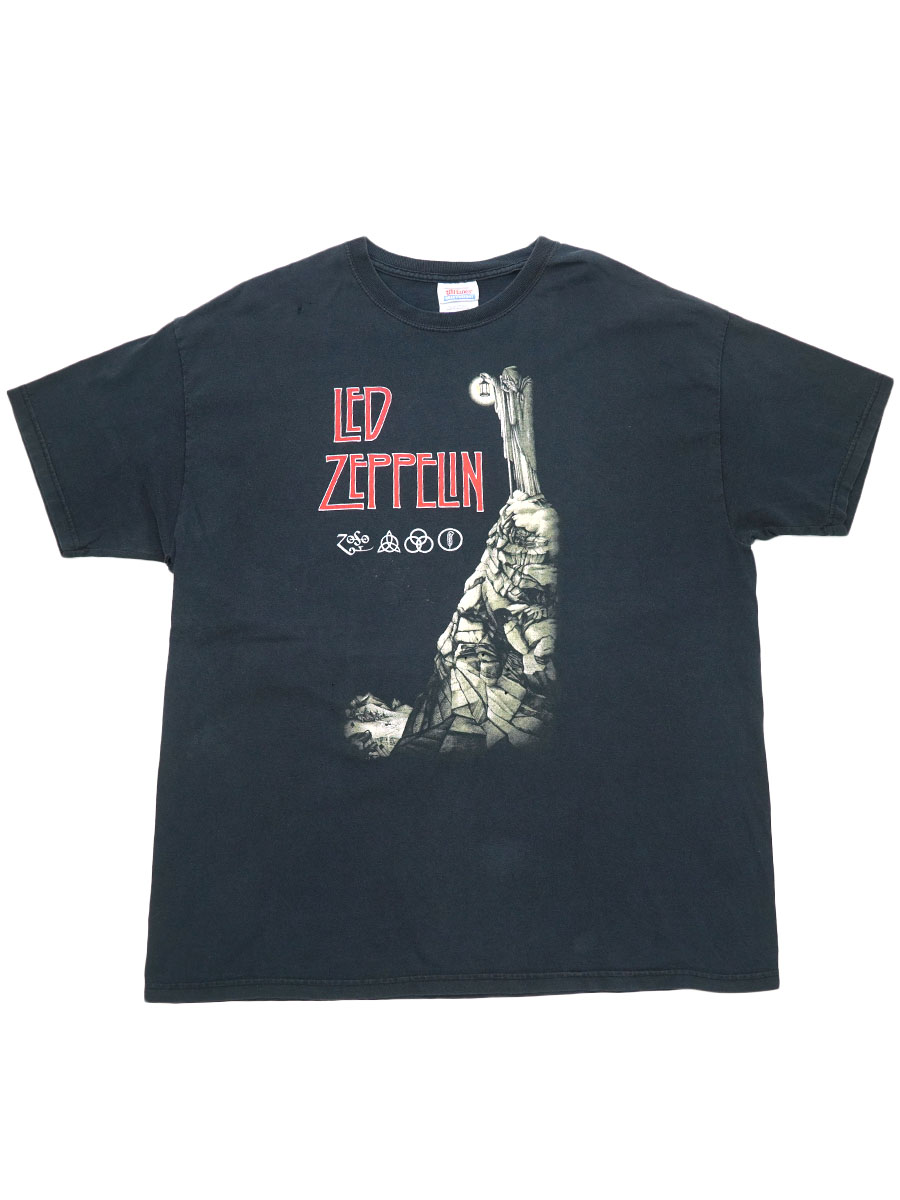 00'S Hanes LED ZEPPELIN ''LED ZEPPELIN IV'' The Hermit プリントT