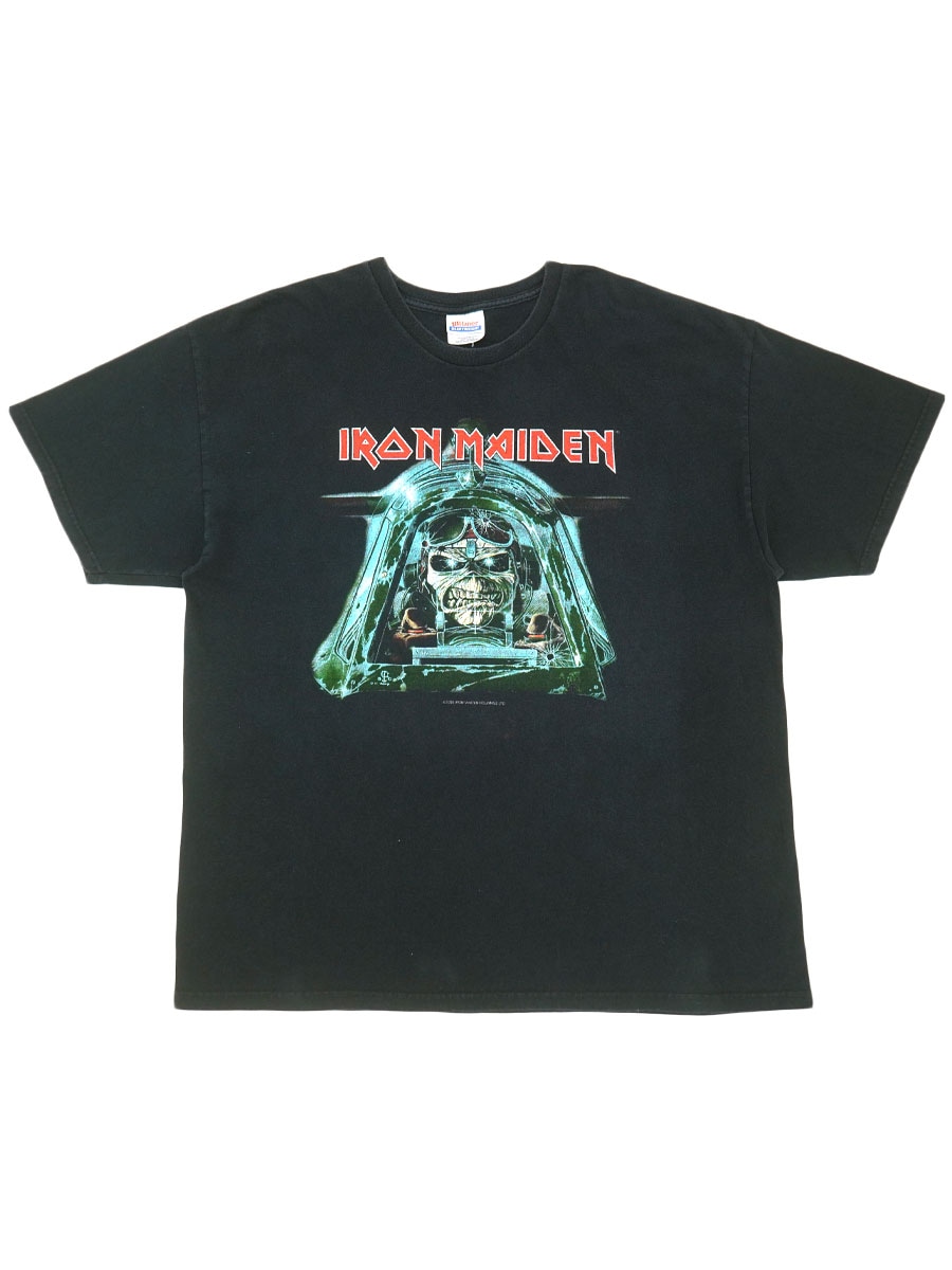 00's Hanes アイアン・メイデン ''Aces High'' 両面プリント Tシャツ