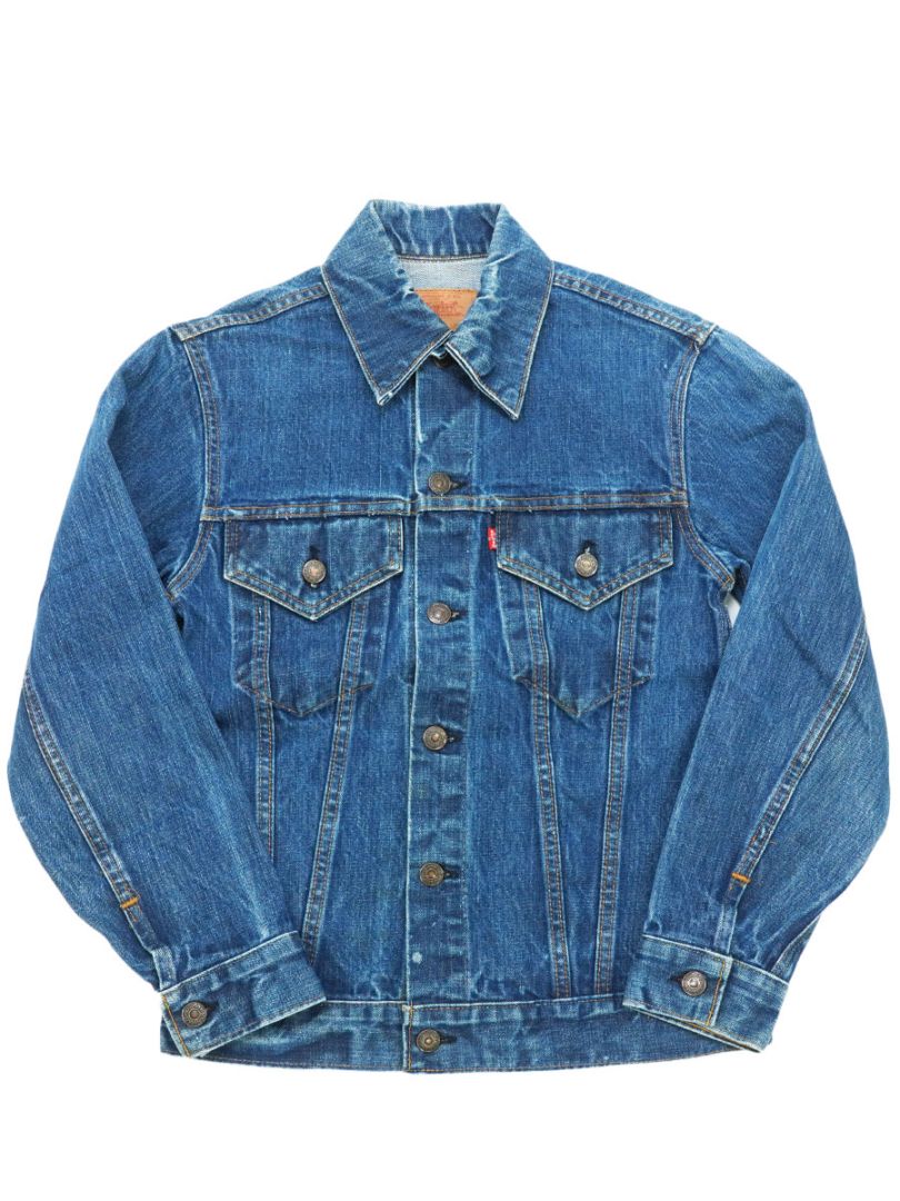 70's Levi's 70505 スモールe デニムジャケット 良雰囲気 表記(34