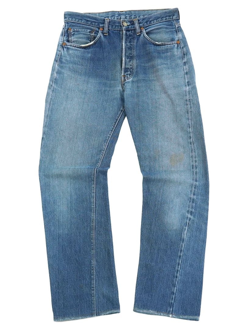 70's LEVI'S 501 66前期 デニムパンツ 縦落ち 良雰囲気 実寸(W32 L31