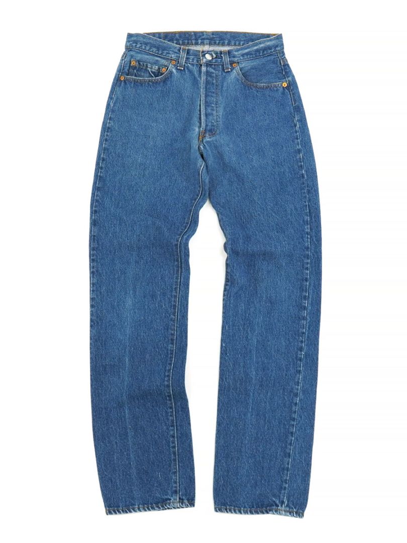 80's LEVI'S 501 内股シングル クロスオーバー デニムパンツ 表記(W31