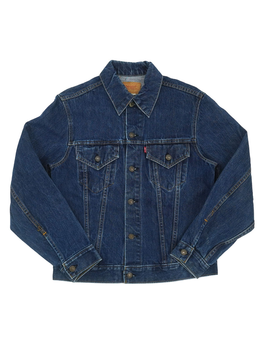 70's LEVI'S 70505-0217 スモールe デニムジャケット 濃紺 表記(40