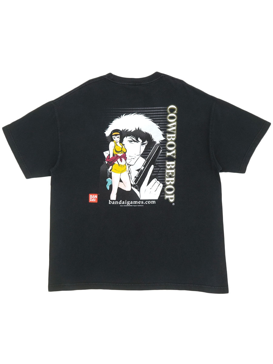 00's U.S.T'S ''カウボーイビバップ'' 両面プリント Tシャツ ブラック 表記(XL)