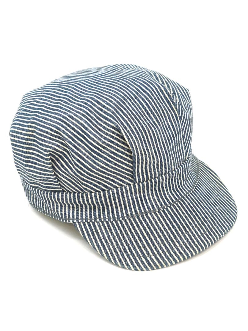 70's～ ヒッコリーストライプ ワークキャップ 表記(7 1/8) | NEW ITEM
