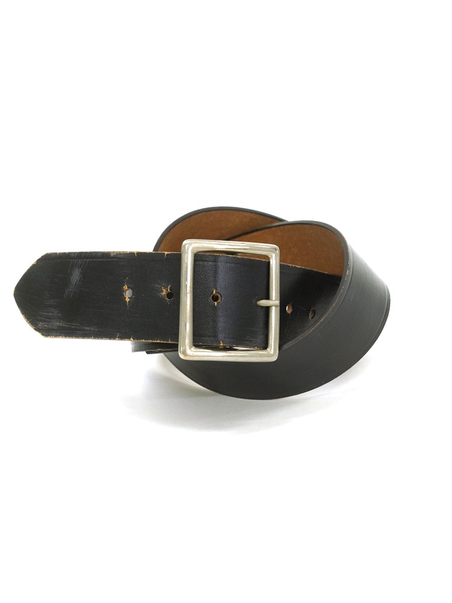 Gonaine Banded LEATHER ギャリソンベルト ブラック 表記(32) USA製