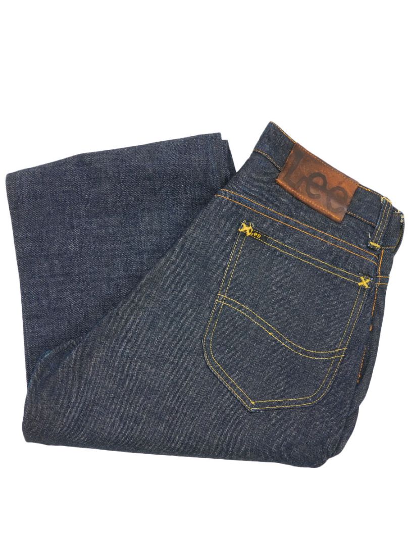 50's Lee 101Z センター赤タグ デニムパンツ 濃紺極上色 実寸(28x30位
