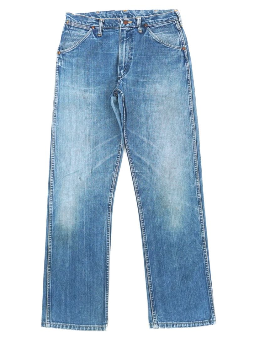 70's Wrangler 13MWZ デニムパンツ 良色落ち 実寸(W31 L31位)