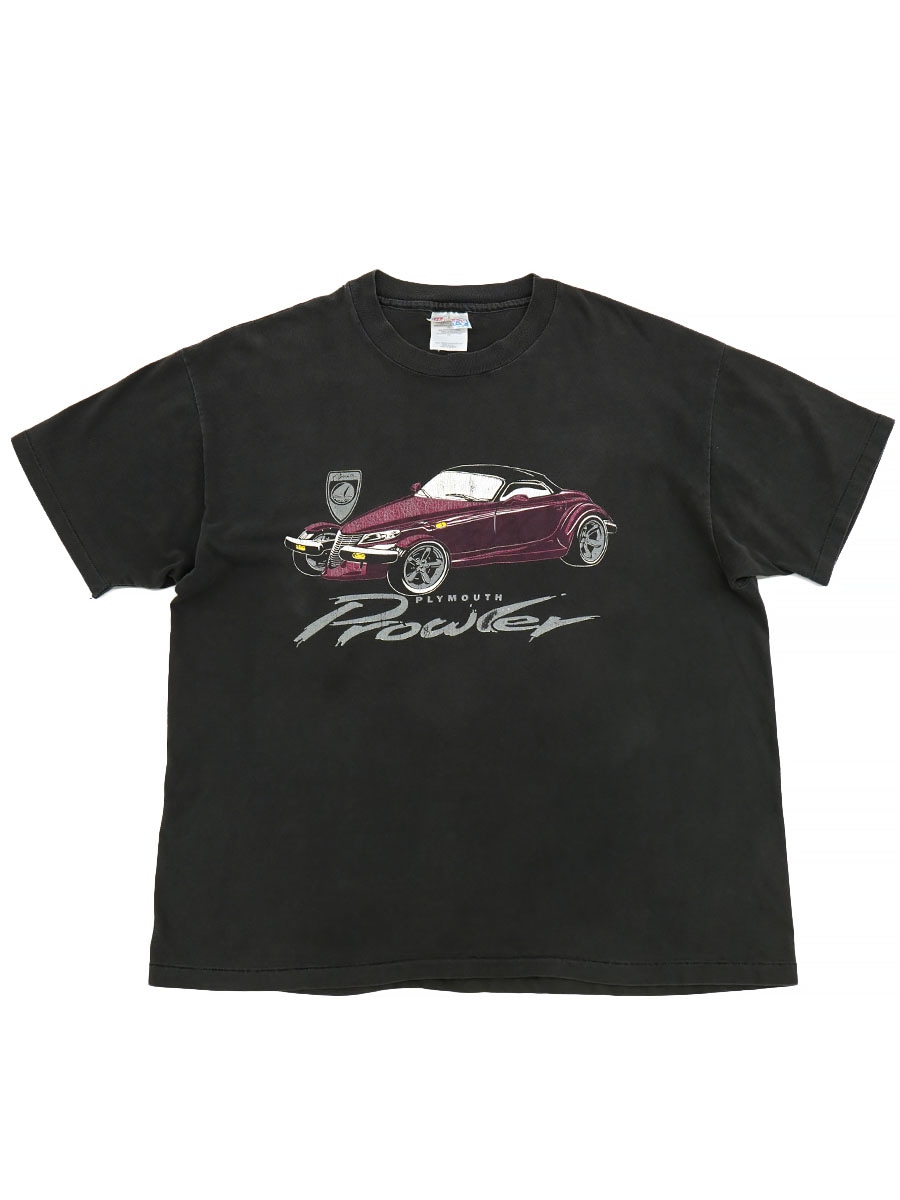 90's～ Hanes ''プリムス・プロウラー'' Tシャツ 表記(XL) USA製