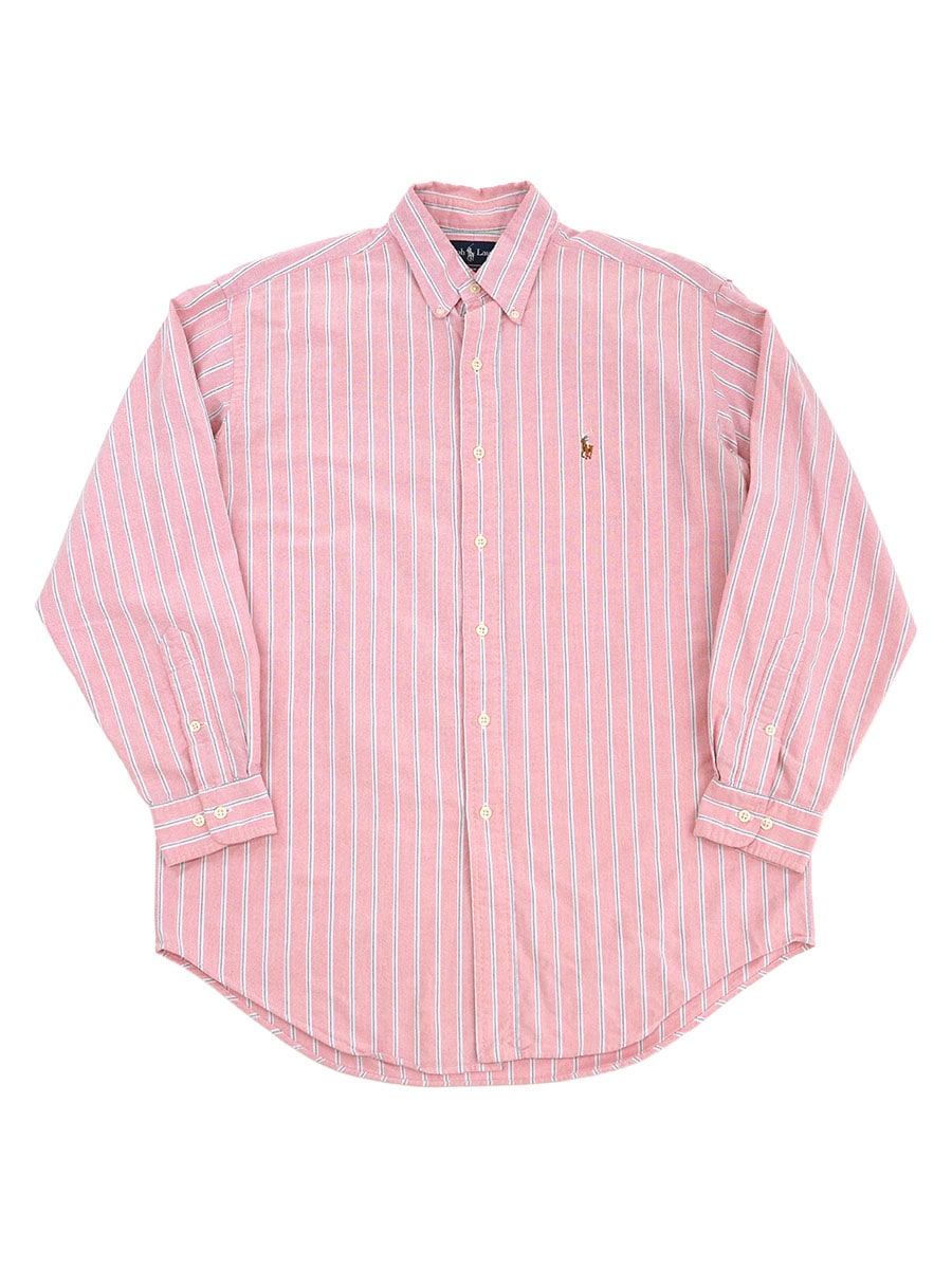 ラルフローレン CLASSIC FIT 100%コットン ロングスリーブ B.D.シャツ