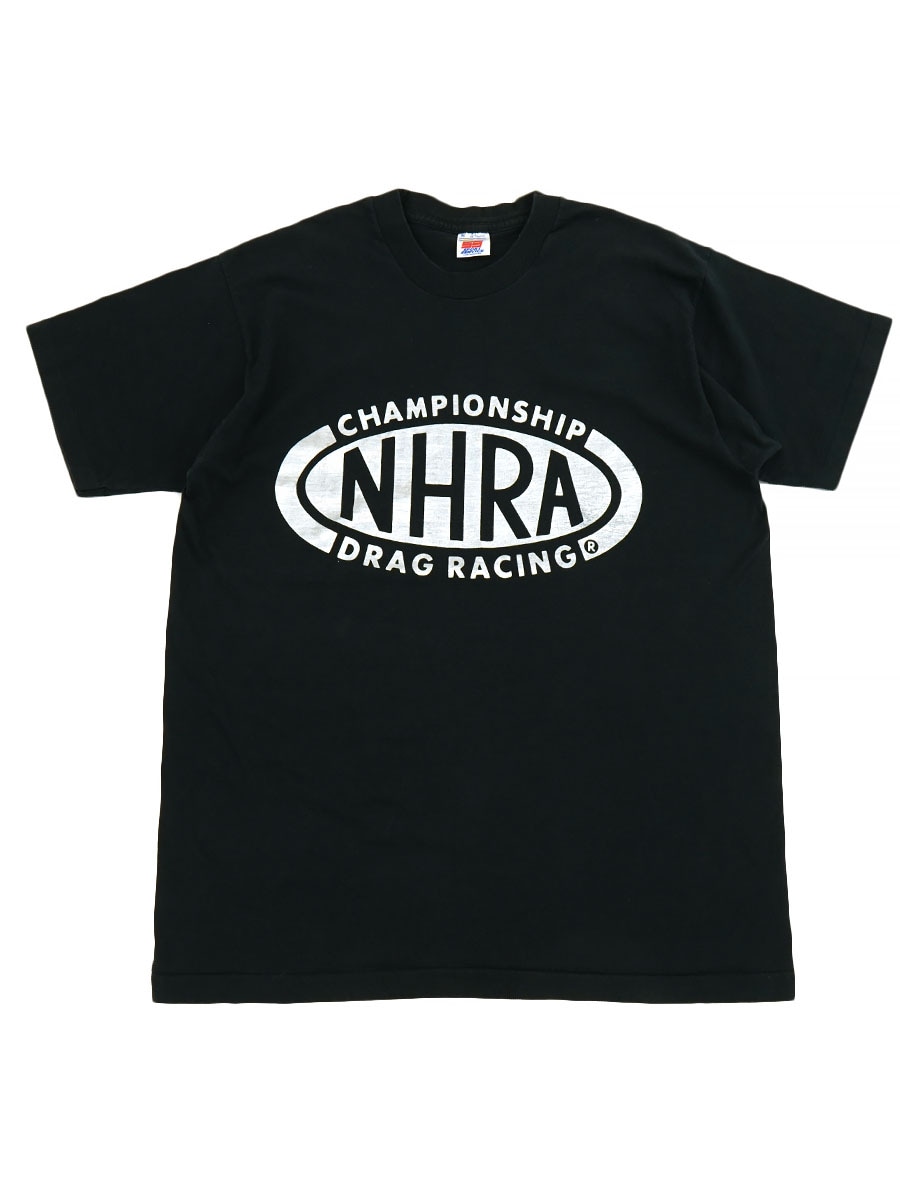 90's SS ''NHRA'' ドラッグレース Tシャツ 表記(XL) USA製