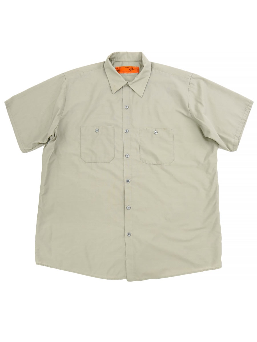 70's～ RED KAP S/Sワークシャツ 表記(XL) USA製 | NEW ITEM