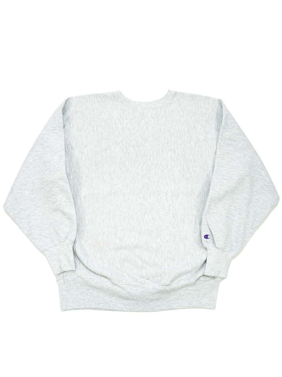 90's 刺繍タグ チャンピオンRW 無地 グレー 表記(XL) 目なし USA製
