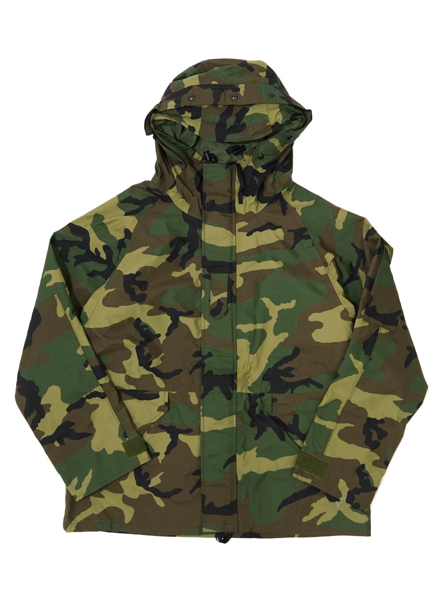 00 ECWCS GORE-TEX コールドウェザーパーカ ウッドランドカモ 表記