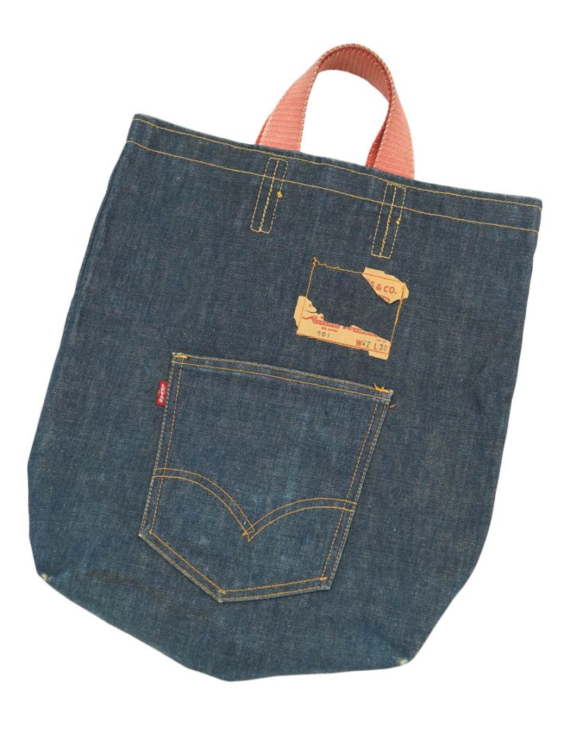 70's Levi's BIG-E赤タブ デニムバッグ 表記(W42 L30) | NEW ITEM