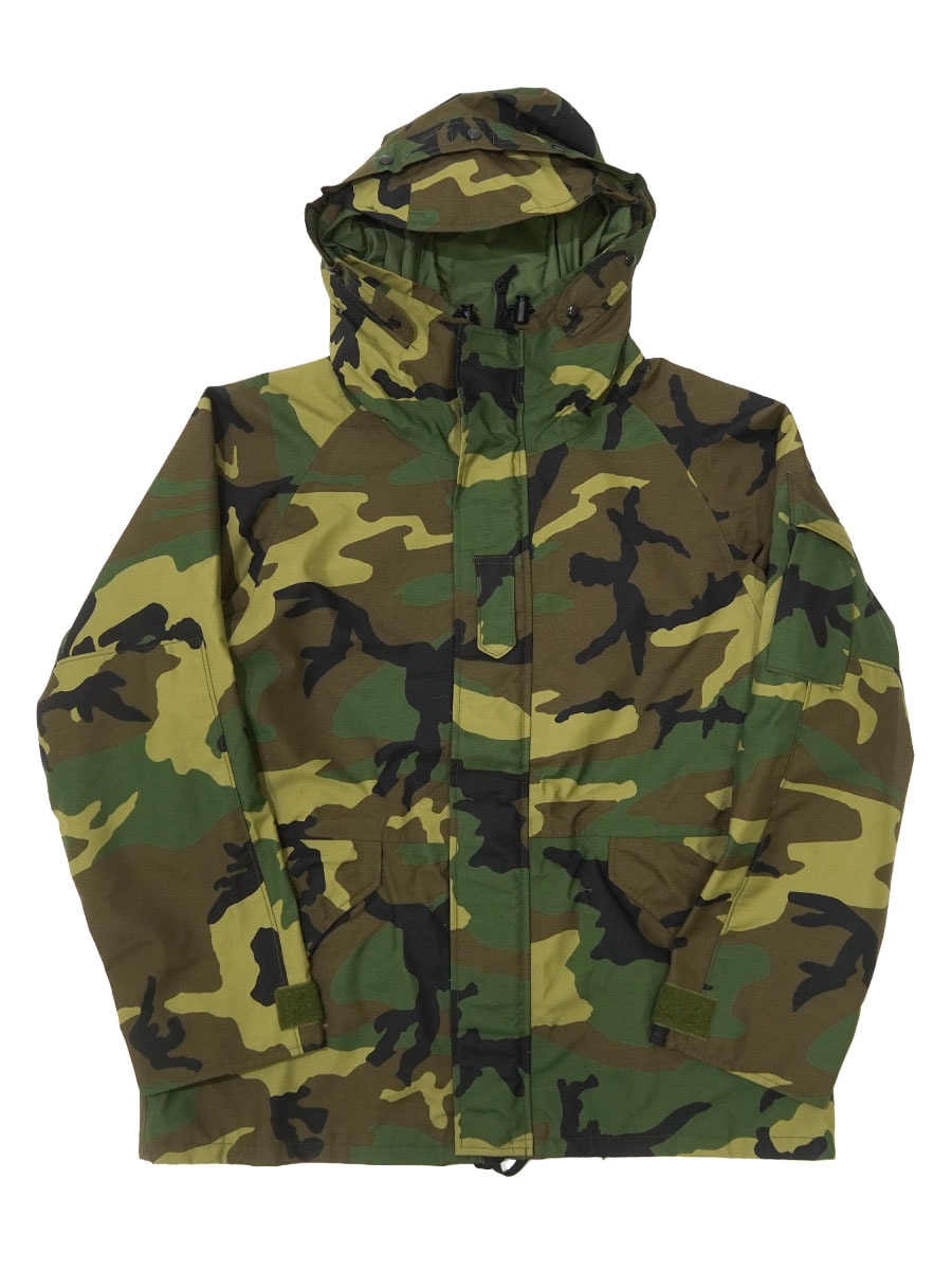 00 ECWCS GORE-TEX コールドウェザーパーカ ウッドランドカモ 表記
