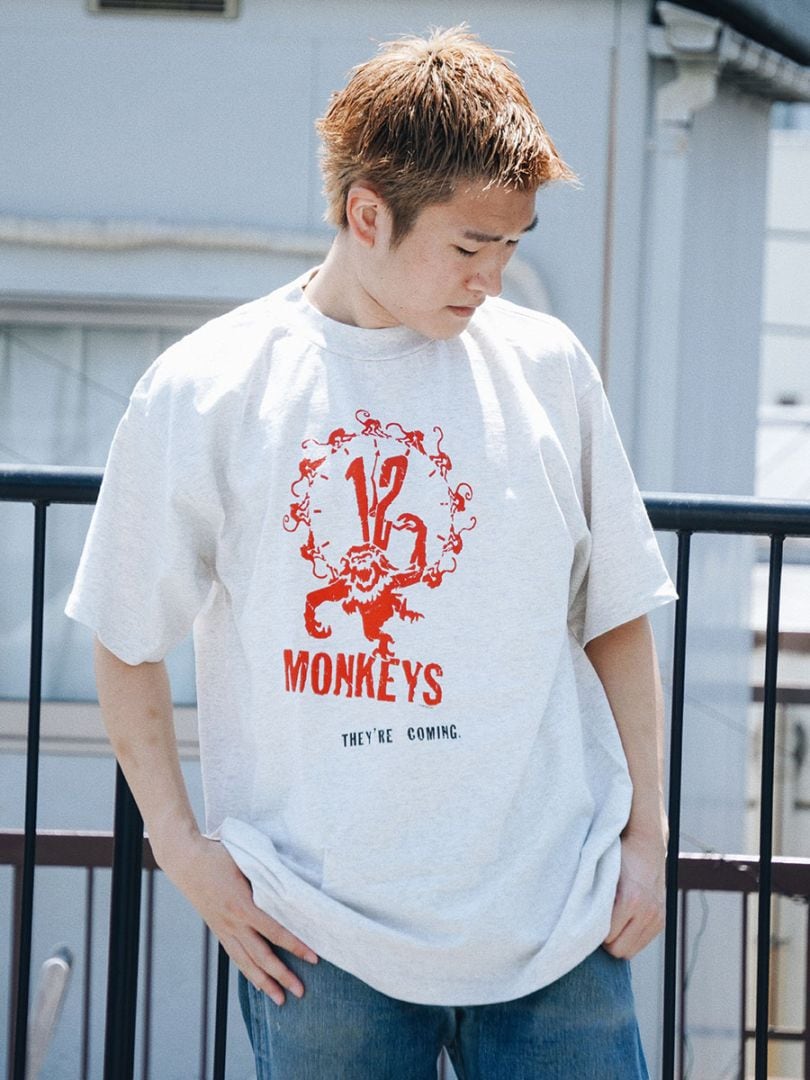 90's Murina ''12 Monkeys'' ムービーTシャツ 表記(XL) USA製 NOS