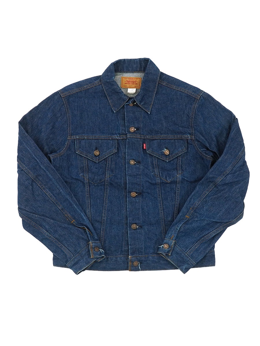 Levi's デニムジャケット サード サイズ42 80's LEVI'S 71205-0217 デニムジャケット 濃紺 表記(44L) | すべての