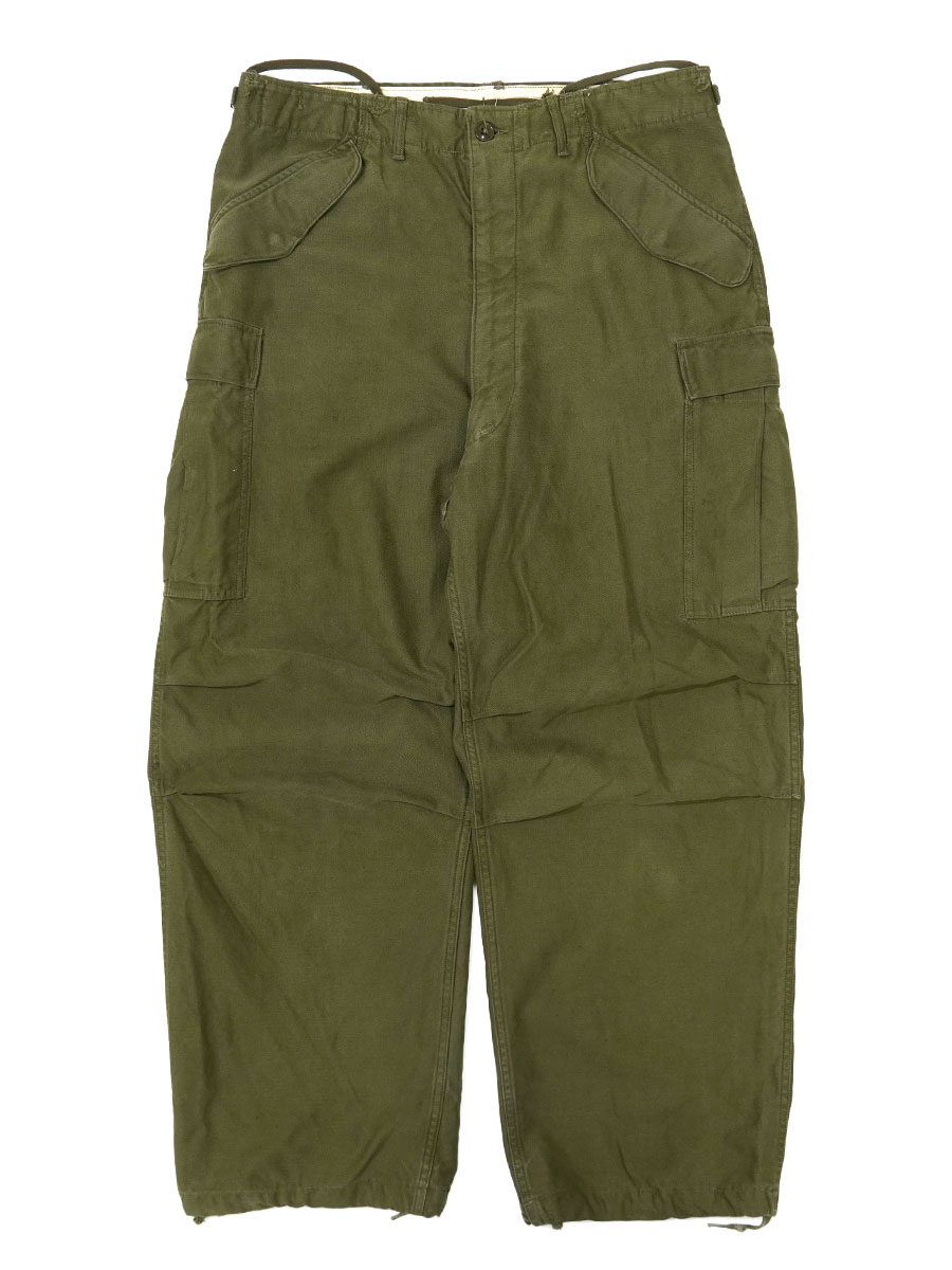 50's U.S.ARMY M-51 フィールドパンツ 表記(REGULAR-MEDIUM) | すべて