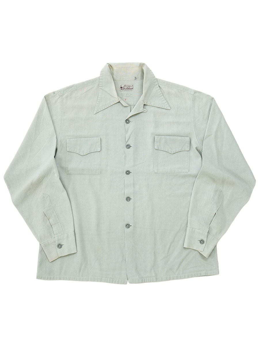 60's Duke of Hollywood ループカラー レーヨン シャツ 表記(L) | NEW