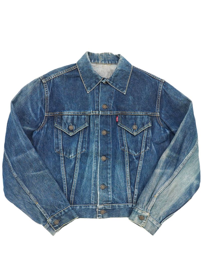 50's～ Levi's 557XX ギャラ BIG-E デニムジャケット ヒゲ 良色落ち