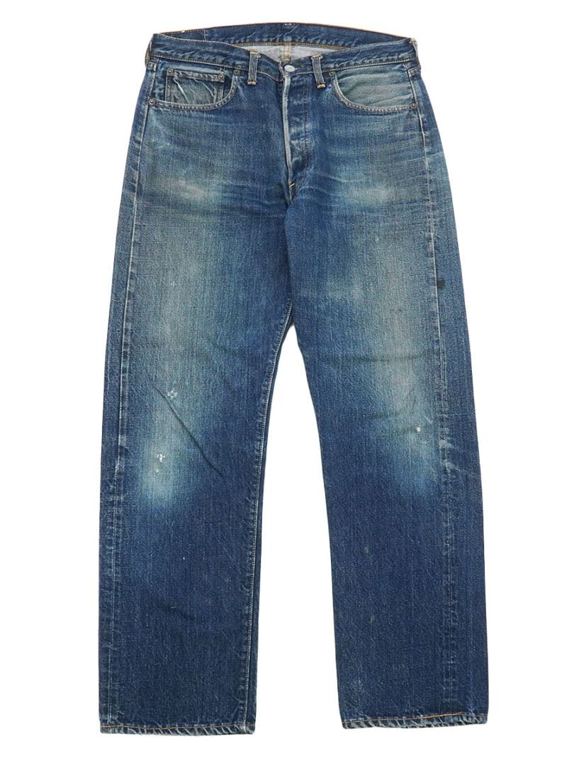 60's Levi's 501 BIG-E Sタイプ デニムパンツ 薄ヒゲ 渋雰囲気 表記(34x33位)
