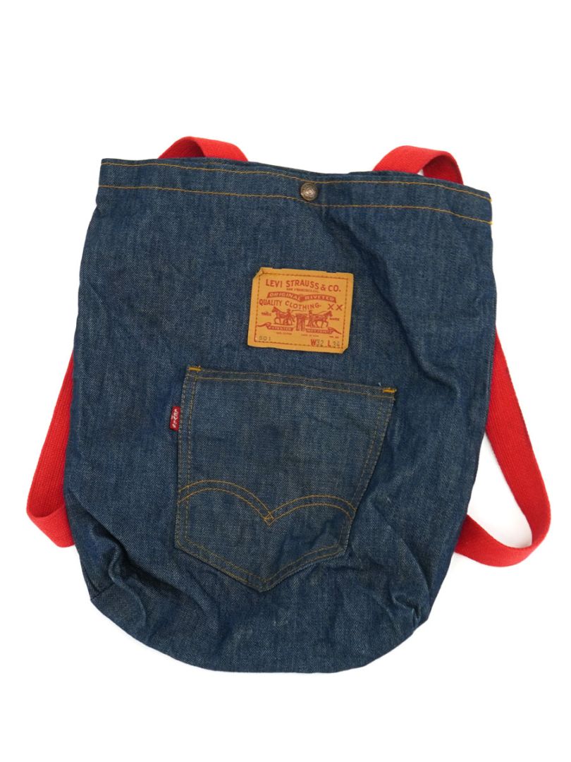 70's Levi's デニムバッグ 表記(32x34) BIG-E赤タブ | NEW ITEM