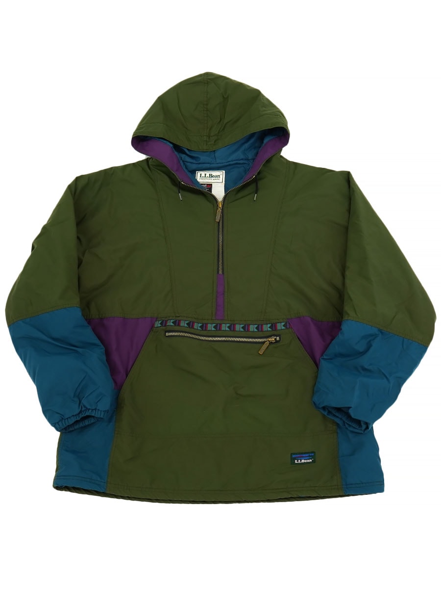 80'S L.L.BEAN シンサレートライナー アノラックパーカ 表記(MEN'S L