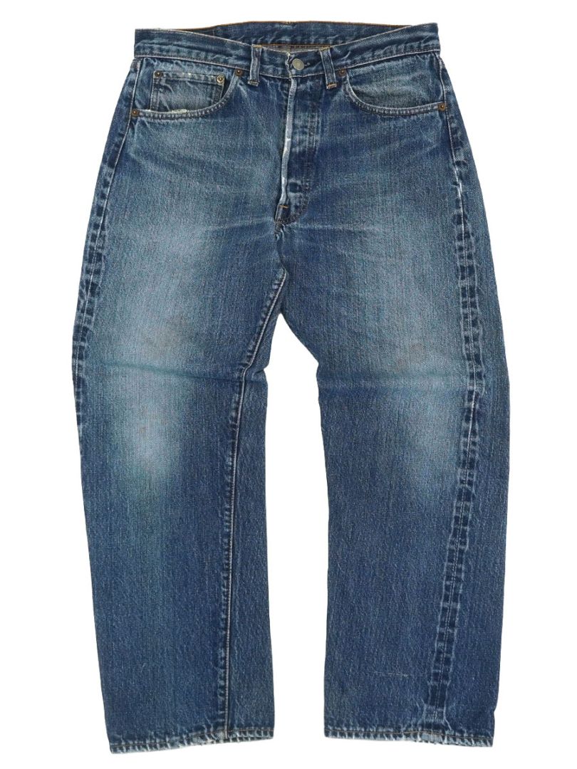 60's ヴィンテージLevi's 501 Big Eデニムパンツ 60's LEVI'S BIG-E 501 ヒゲ デニムパンツ 表記(W31 L26位) | すべての