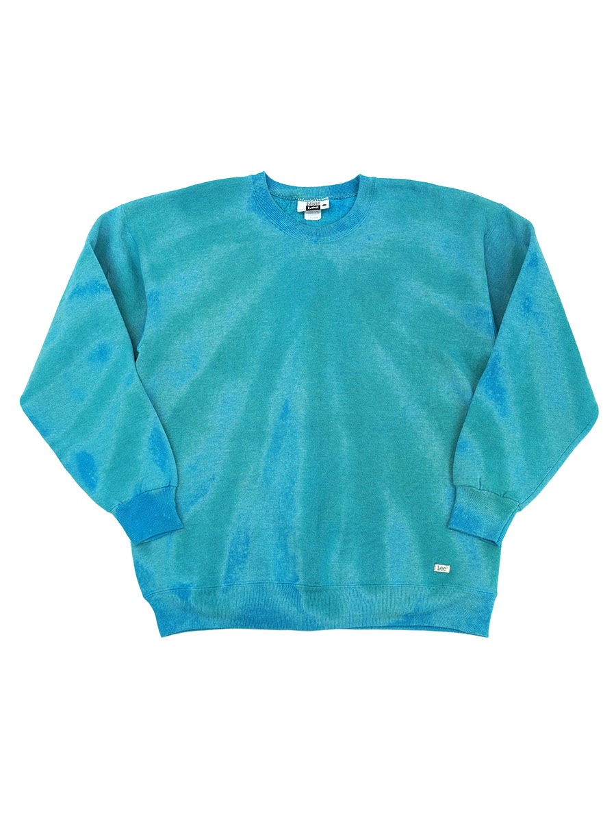 90's LEE HEAVY WEIGHT グッドフェード クルーネックスウェット 水色