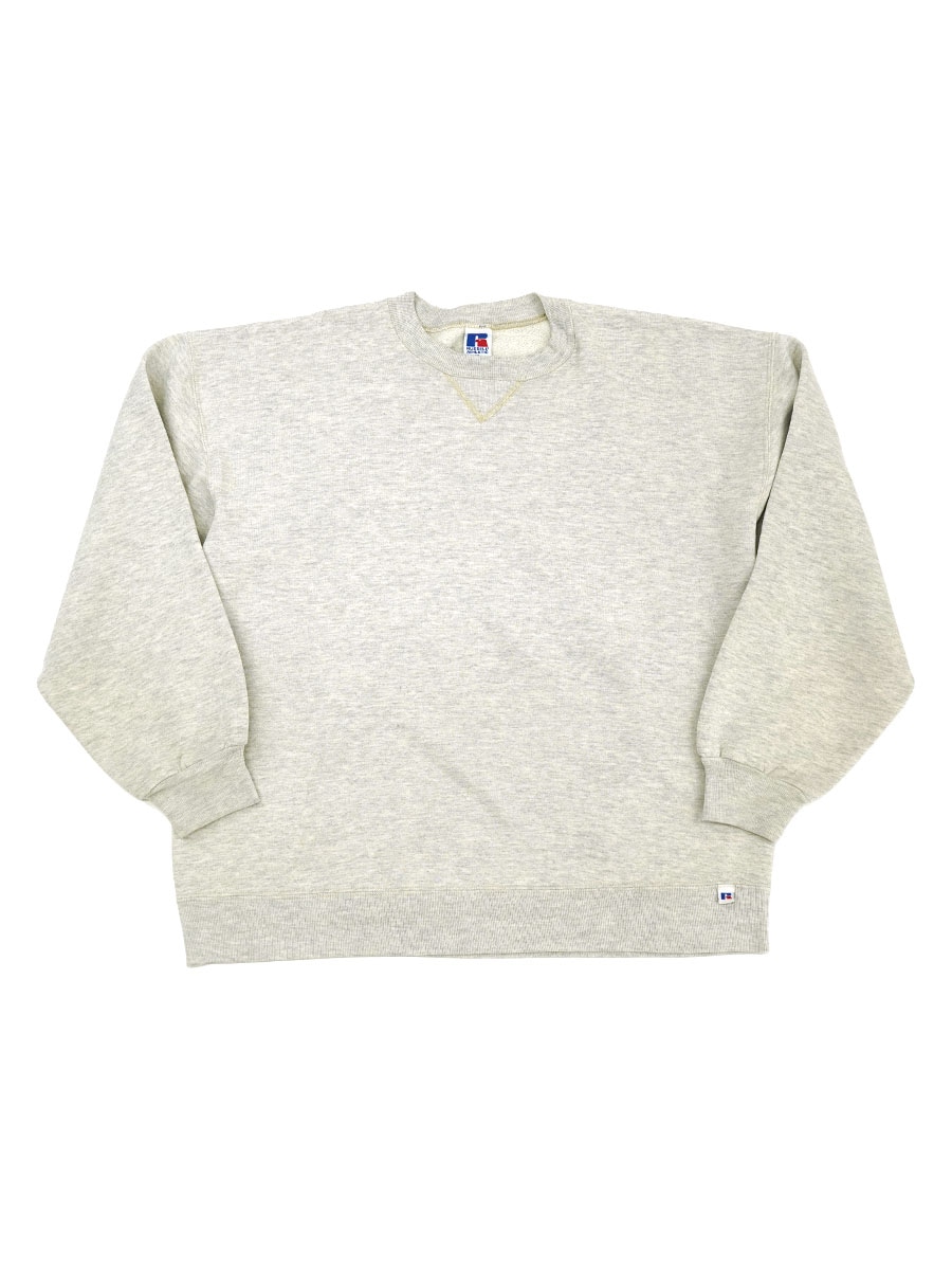 90's Russell ラッセル プロコットン L 無地 前Vスウェット 90's RUSSELL ATHLETIC 前V 無地スウェット オートミール 表記(XL) USA