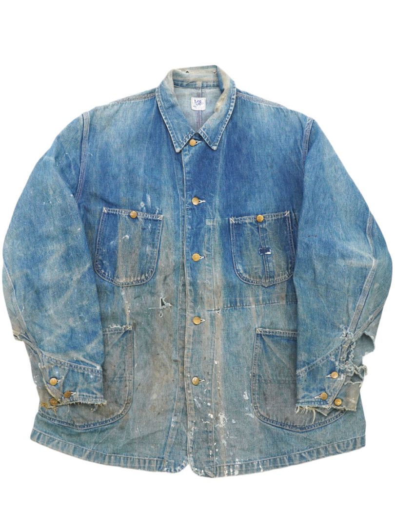 60's～ Lee 91-J デニムカバーオール 襤褸 渋雰囲気 表記(46) | SOLD