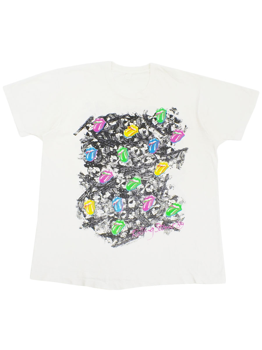 80's ローリング・ストーンズ ''Rolling Stones '89'' 両面プリント T