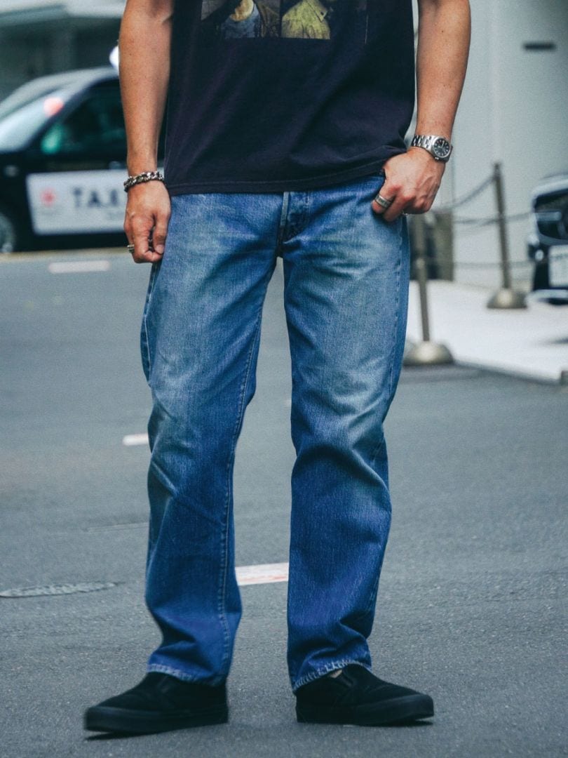 60's LEVI'S 501 BIG-E デニムパンツ ヒゲ 良色落ち 表記(W33 L29位