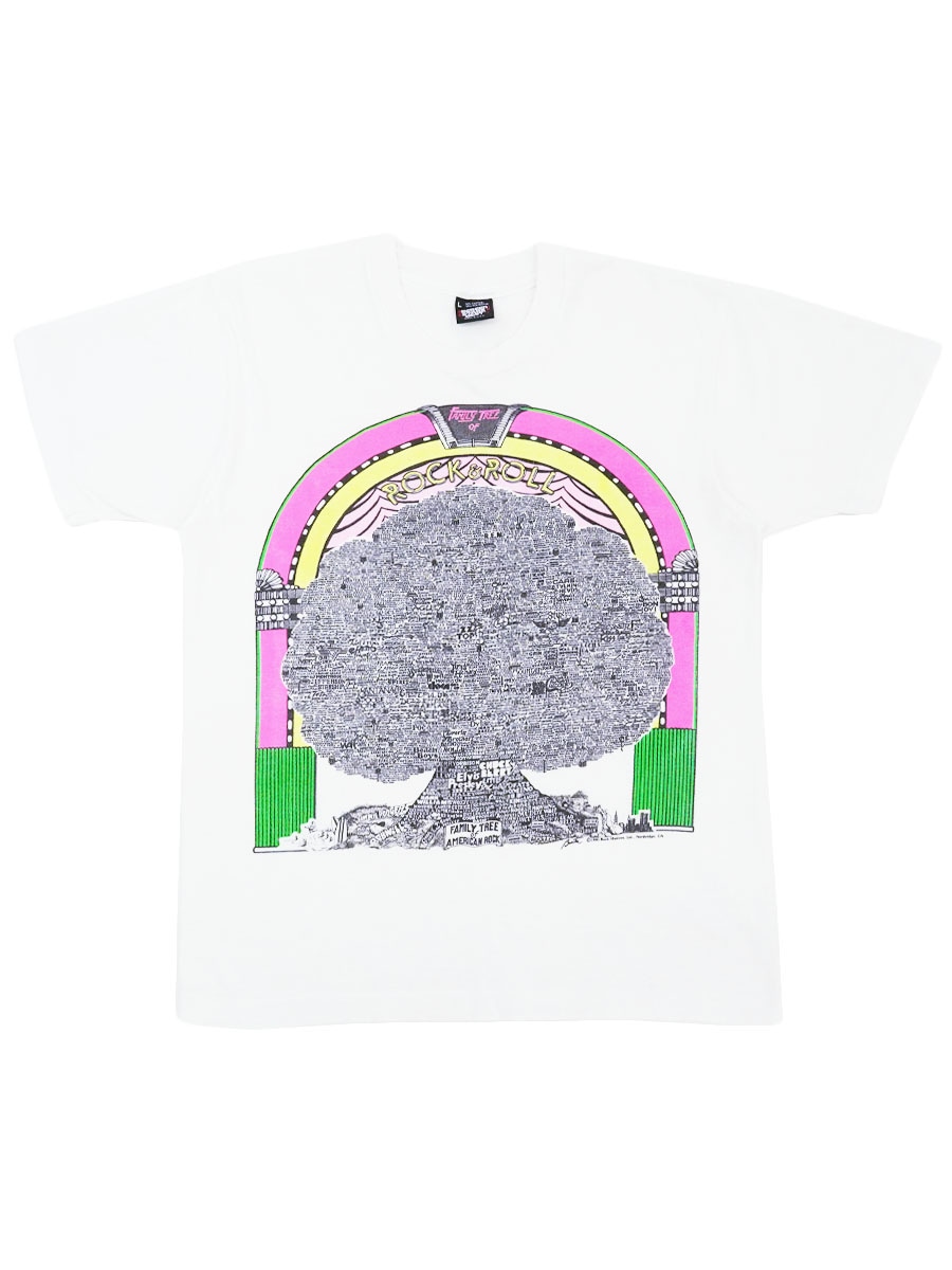 90's SCREEN STARS BEST ''FAMILY TREE OF ROCK & ROLL'' Tシャツ