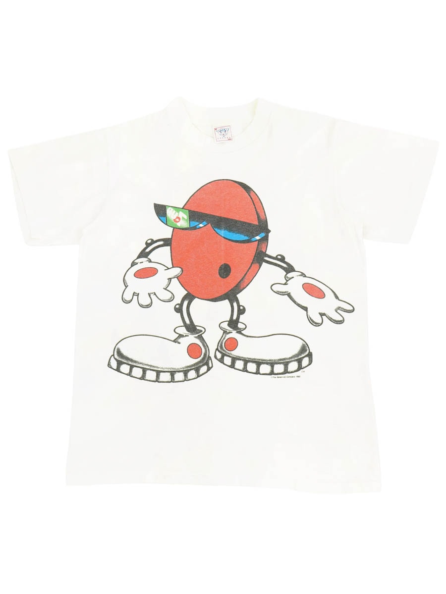 90's DELTA ''7UP'' クールスポット 両面プリントTシャツ 表記(XL