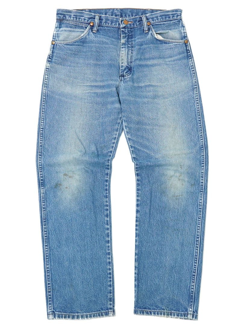 90's Wrangler 13MWZ デニムパンツ 良色落ち 実寸(W33 L29位) USA製