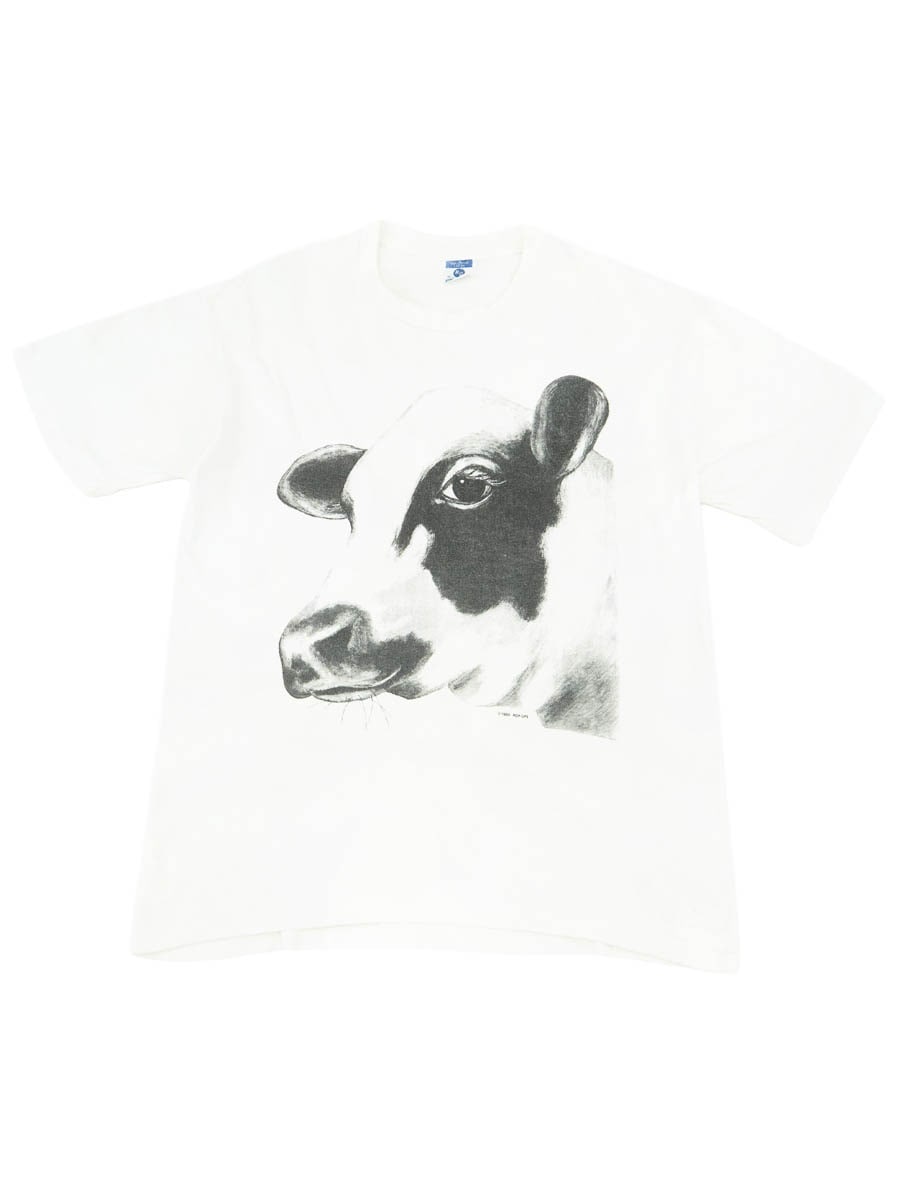 90's RP ''POP-UPS'' 牛 プリントTシャツ 表記(XL) USA製