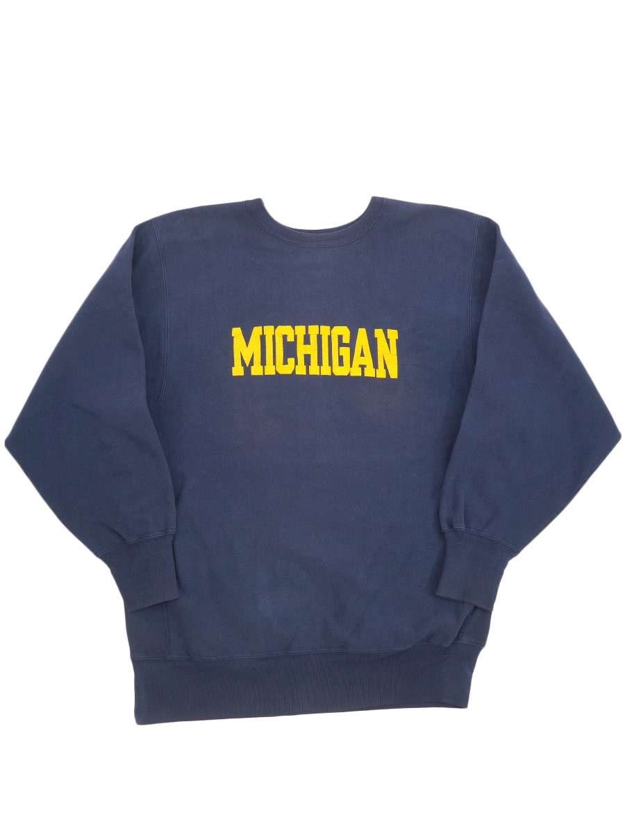 90's 刺繍タグ チャンピオンRW ''MICHIGAN'' 表記(XXL) USA製