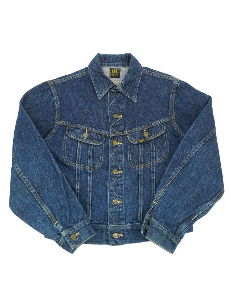 80's Lee 220-J デニムジャケット 濃紺 実寸(34位) | NEW ITEM